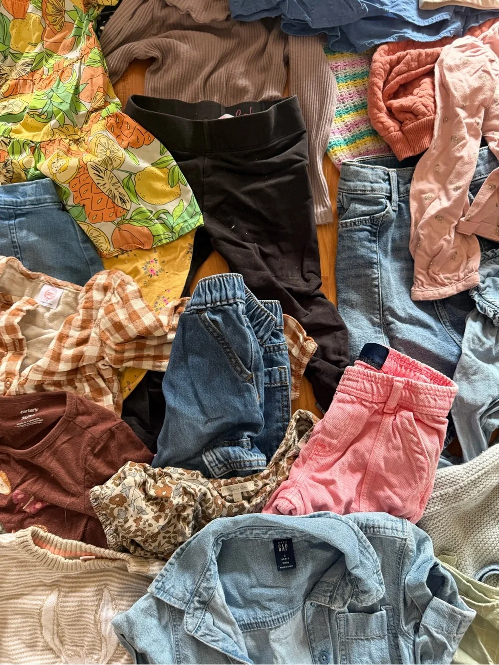 Big Lot of 3T Girls Clothing, Mostly Fall
